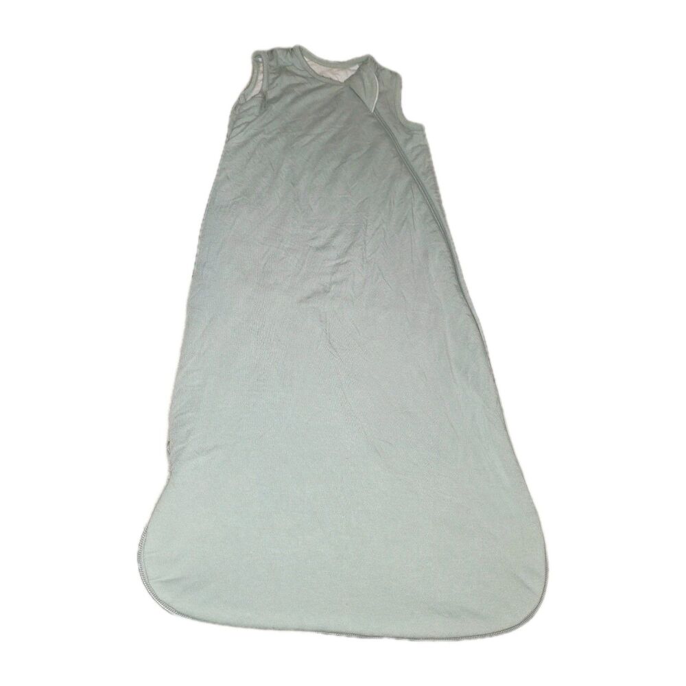 KYTE BABY Sz S 1.0 Tog Solid Sage Green Bamboo Comfort Full Zipper Sleepsack